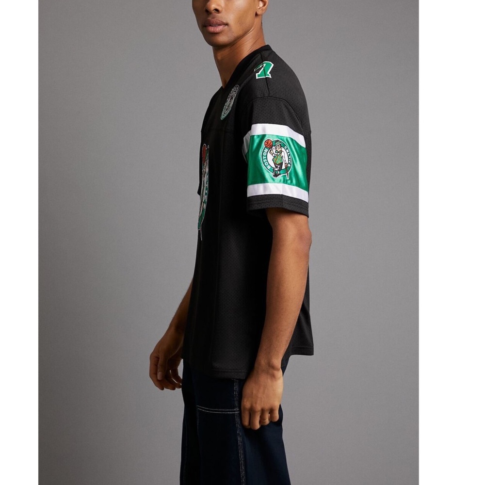 NBA MENS BOSTON CELTICS JERSEY PATCH TEE - Picture 5 of 8